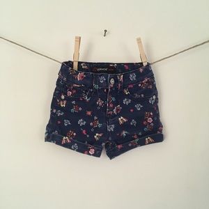 Jordache printed toddler girls jean shorts